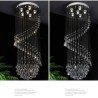 Raindrop Crystal Chandelier Flush Mount Ceiling Light For Living Room