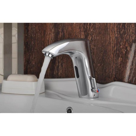 Automatic Sensor Brass Bathroom Sink Faucet (Hot and Cold)