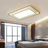 Simple Modern Rectangular Crystal Lamp For Living Room LED Crystal Ceiling Lamp