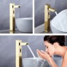 Brass Infrared Motion Sensor Bathroom Faucet Cold Tap