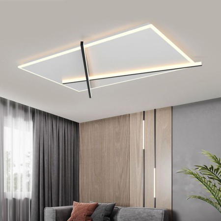 For Living Room, Modern LED Ceiling Light Clock Design Ceiling Lamp