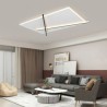For Living Room, Modern LED Ceiling Light Clock Design Ceiling Lamp