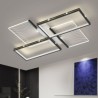 LED Flush Mount Ceiling Light For Living Room Modern Square Ceiling Lamp