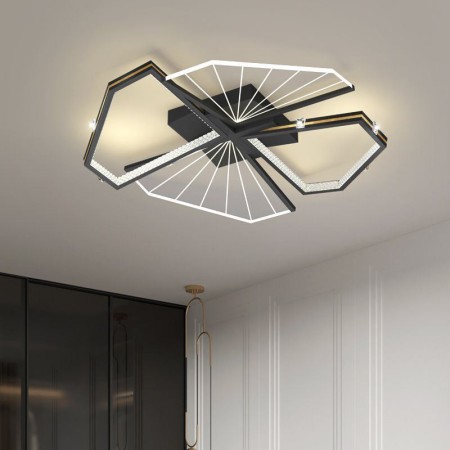 For Living Room Bedroom Modern Ceiling Light Flush Mount Acrylic LED Ceiling Lamp