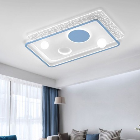 LED Rectangular Design Acrylic Decor Light For Bedroom Living Room Ceiling Lamp