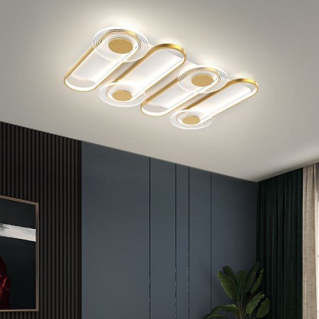 Rectangular Ceiling Lamp For Living Room Bedroom Dining Room Modern Led Ceiling Light
