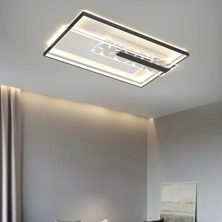 Modern LED Rectangular Ceiling Light For Living Room Bedroom