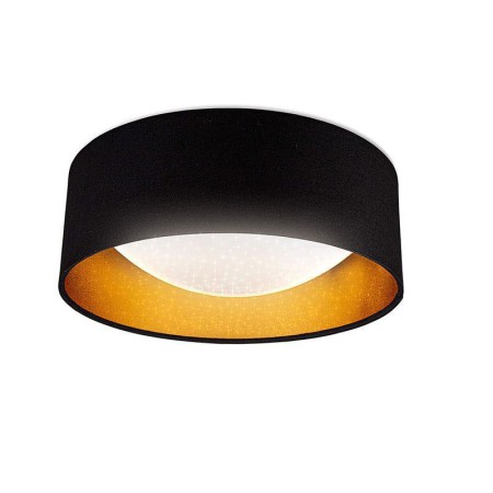 For Corridor, 1 Light LED Fabric Drum Shade Flush Mount Ceiling Light