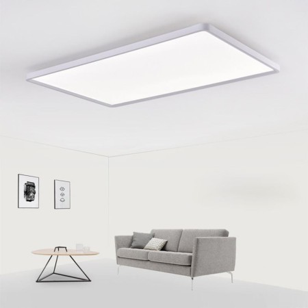 Nordic LED Panel Light Flush Mount White Ceiling Light Living Room Dining Room Light