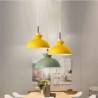 Three Light Iron Arti Restaurant Cafe Bar Nordic Simple Macaron Pendant Light