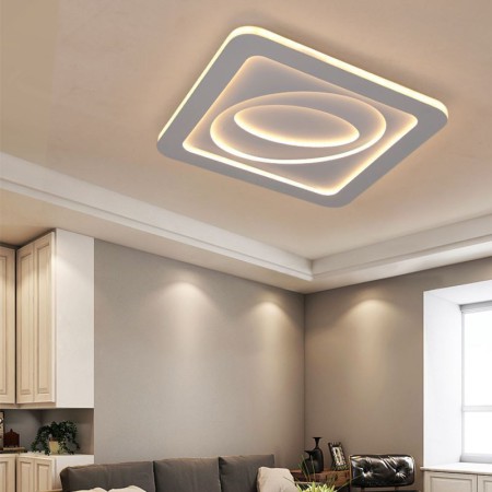 Acrylic Ceiling Light Bedroom Living Room Light Modern LED Flush Mount Irregular Shape Lamp