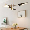 Special Bedroom Living Room Light Nordic Simple Pendant Light Frosted Spray Painting Pendant Light