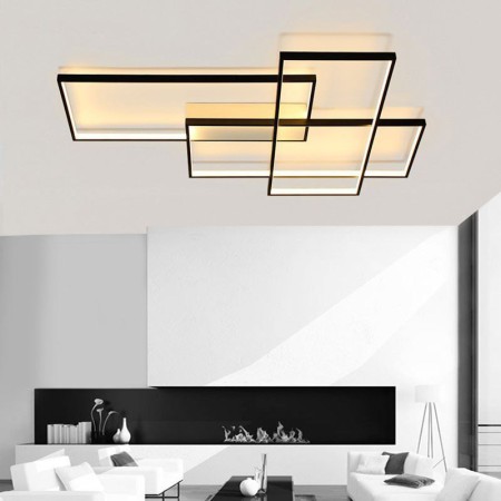 Creative Rectangles Sconce Living Room Bedroom Background Lighting Postmodern Simple Ceiling Light