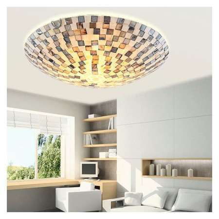 Ceiling Light with Shell Block
