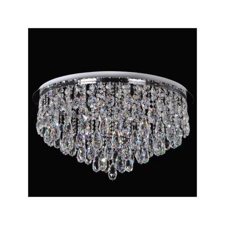 Energy Saving Crystal Ceiling Light LED Modern Contemporary Living Room Dining Room Crystal Metal Controllor included
