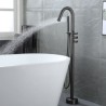 Floor Mounted Bath Shower Mixer Tap Luxury Freestanding Bathroom Tub Shower Faucet