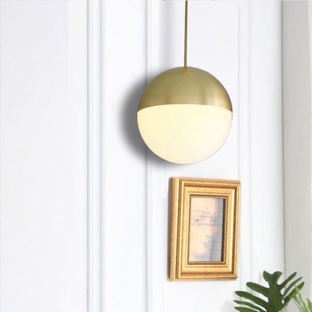 Kitchen Island Ideas Office Lamp Modern Glass Ball Pendant Light