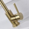 Brushed Gold Classic Brass Kitchen Sink Faucet