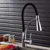 LED Kitchen Sink Faucet Mixer Tap in Black
