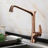Optional 4 Colors Modern Rotatable Brass Kitchen Faucet Kitchen Sink Tap