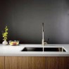 Brass Kitchen Faucet Elegant Waterdrop Sink Tap