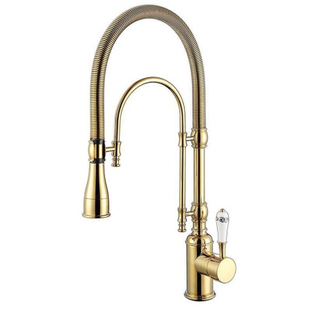 Excellent Dual-Mode Pull-Down Kitchen Faucet with High Arc