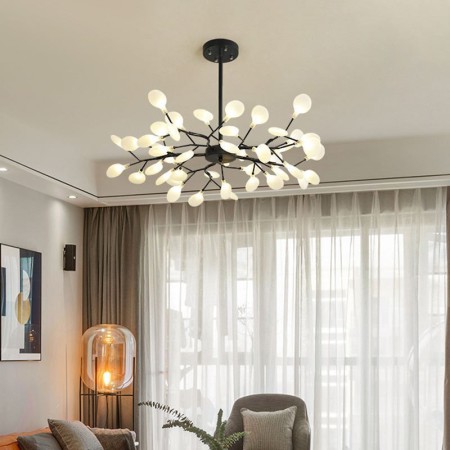 Nordic Style LED Pendant Light Living Room Bedroom LED Branches Chandelier