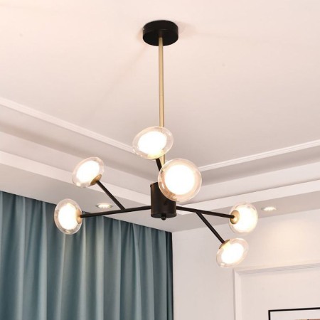 Living Room Bedroom Modern LED Chandelier Branches Pendant Light