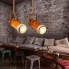 Nordic Ceiling Spotlight Bamboo Tube Spotlight Industrial Clothing Shop Coffeehouse Bar Lighting